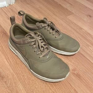 Nike Sneakers, Matte Tan, Size 7